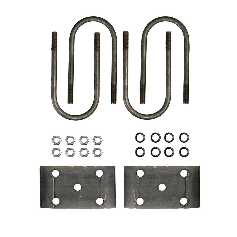8000 lb 9/16" Trailer U-bolt kit for 3.5" Tube Trailer Axles
