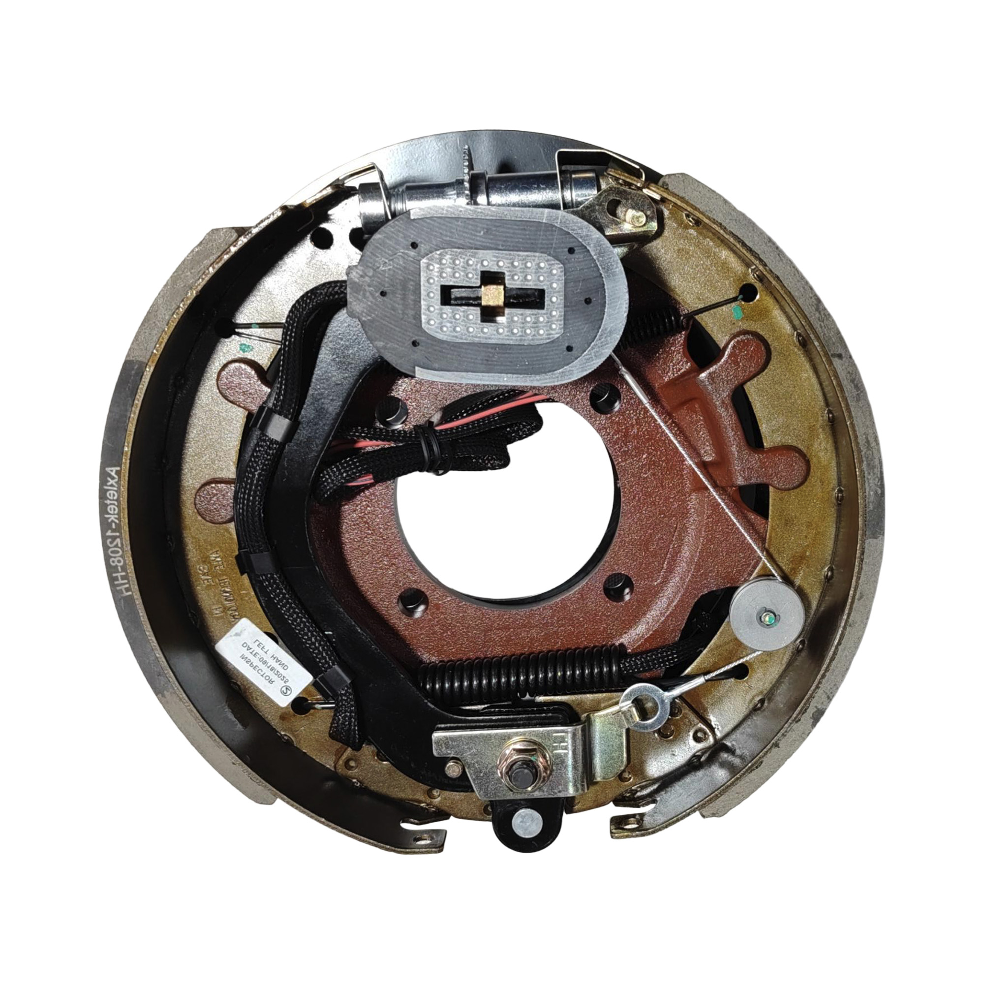 Genuine AxleTek Electric Trailer Brake Assembly | Brake Assembly Box Kit RH | 12" x 3-3/8" 8,000 lbs. FSA. Includes 4each 1/2" bolt | 12-831