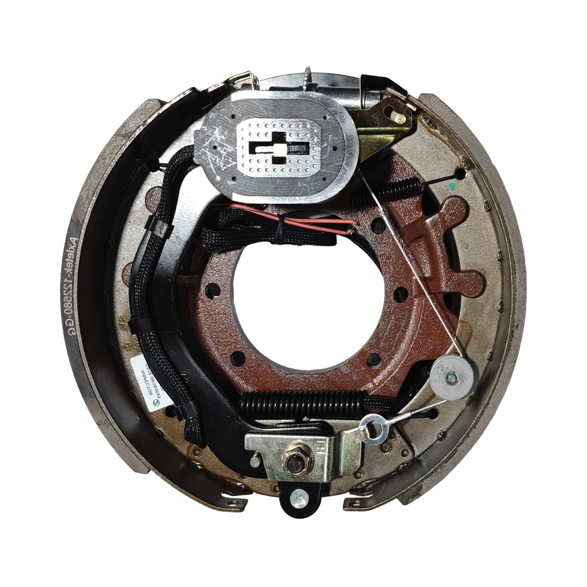 Genuine AxleTek Electric Trailer Brake Assembly | Brake Assembly Box Kit RH | 12-1/4" x 3-3/8" 10,000 lbs. FSA | Includes 7each | 12-833