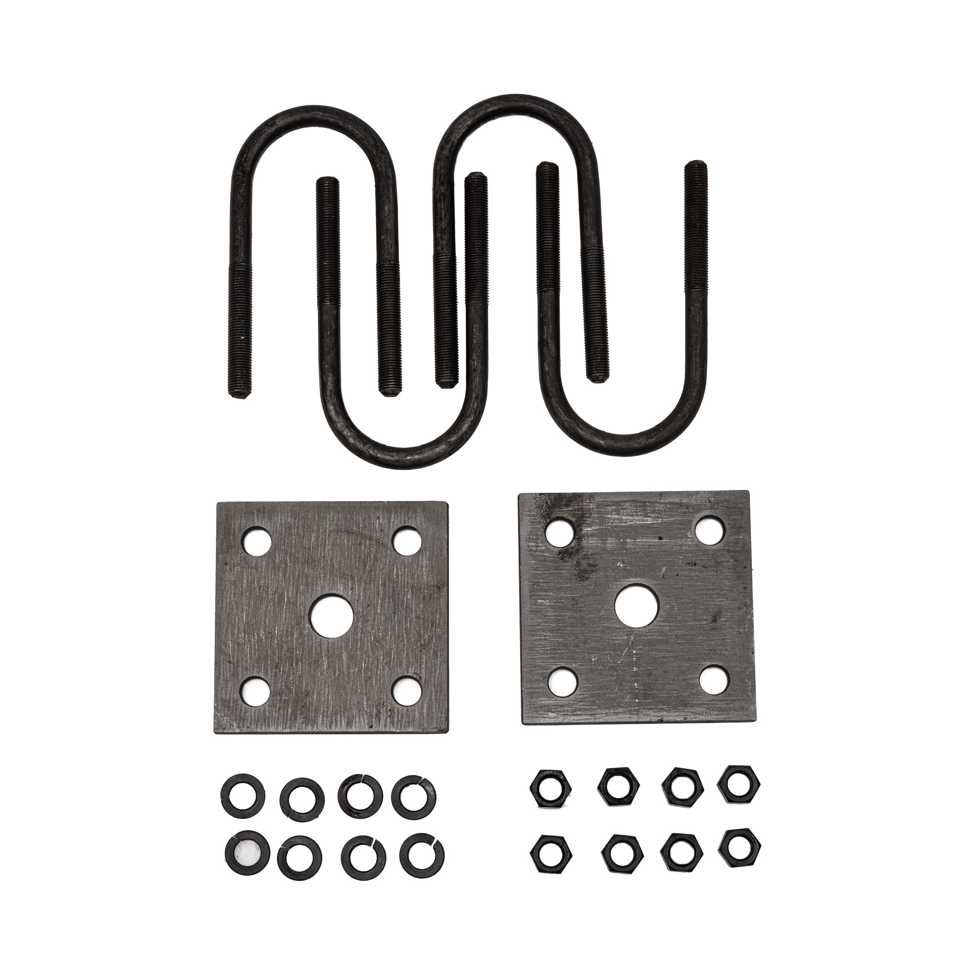 Genuine AxleTek Trailer Axle U-Bolt | U-Bolt Kit | 4-1/4" Long for 2,000 lb 1-3/4" Axle | 3/8-24 APUBR10 - | 21-103