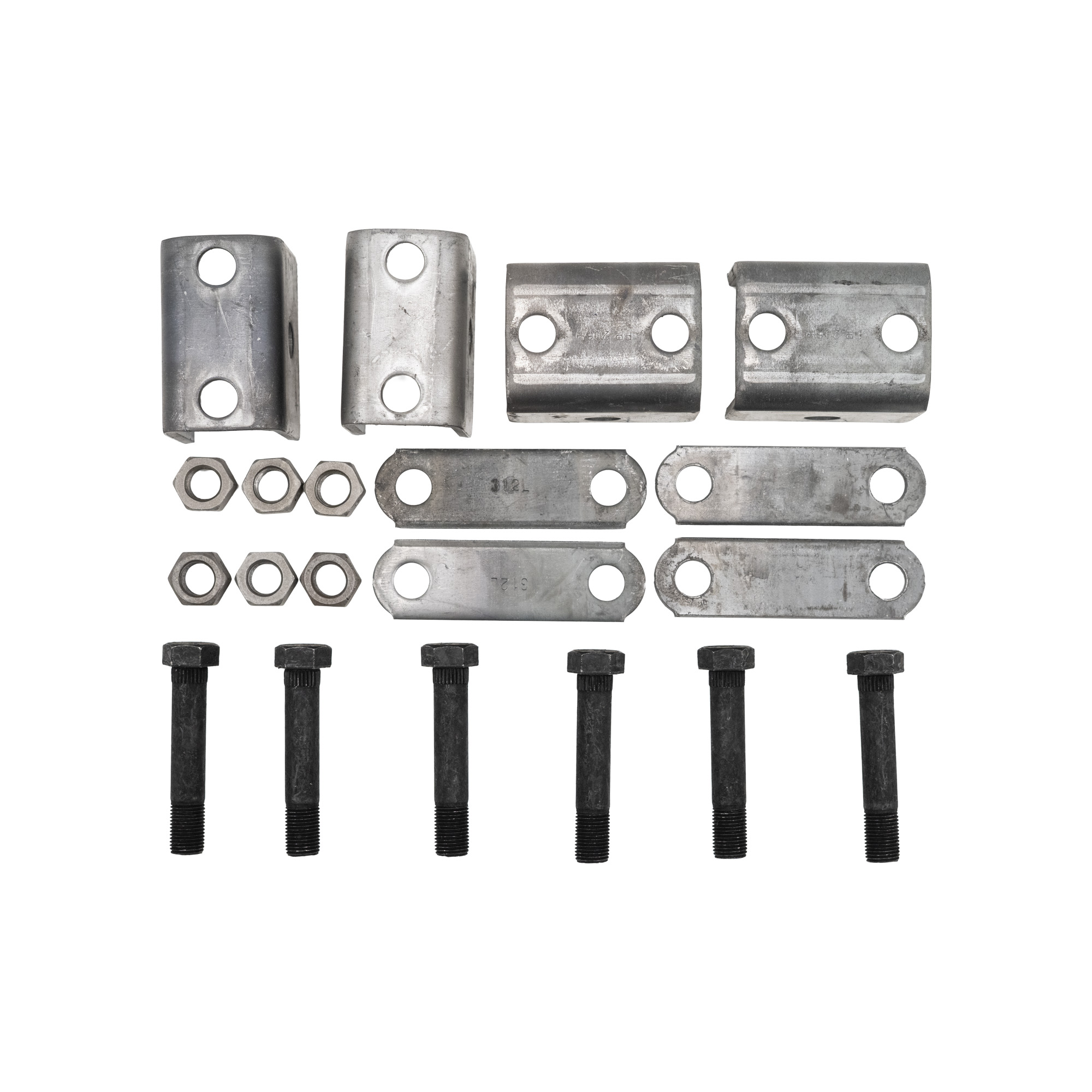Genuine AxleTek Trailer Spring Hanger | Single Axle Hanger Kit for 1.75" Double Eye Springs (2-7K Axle) APS3 - | 21-210