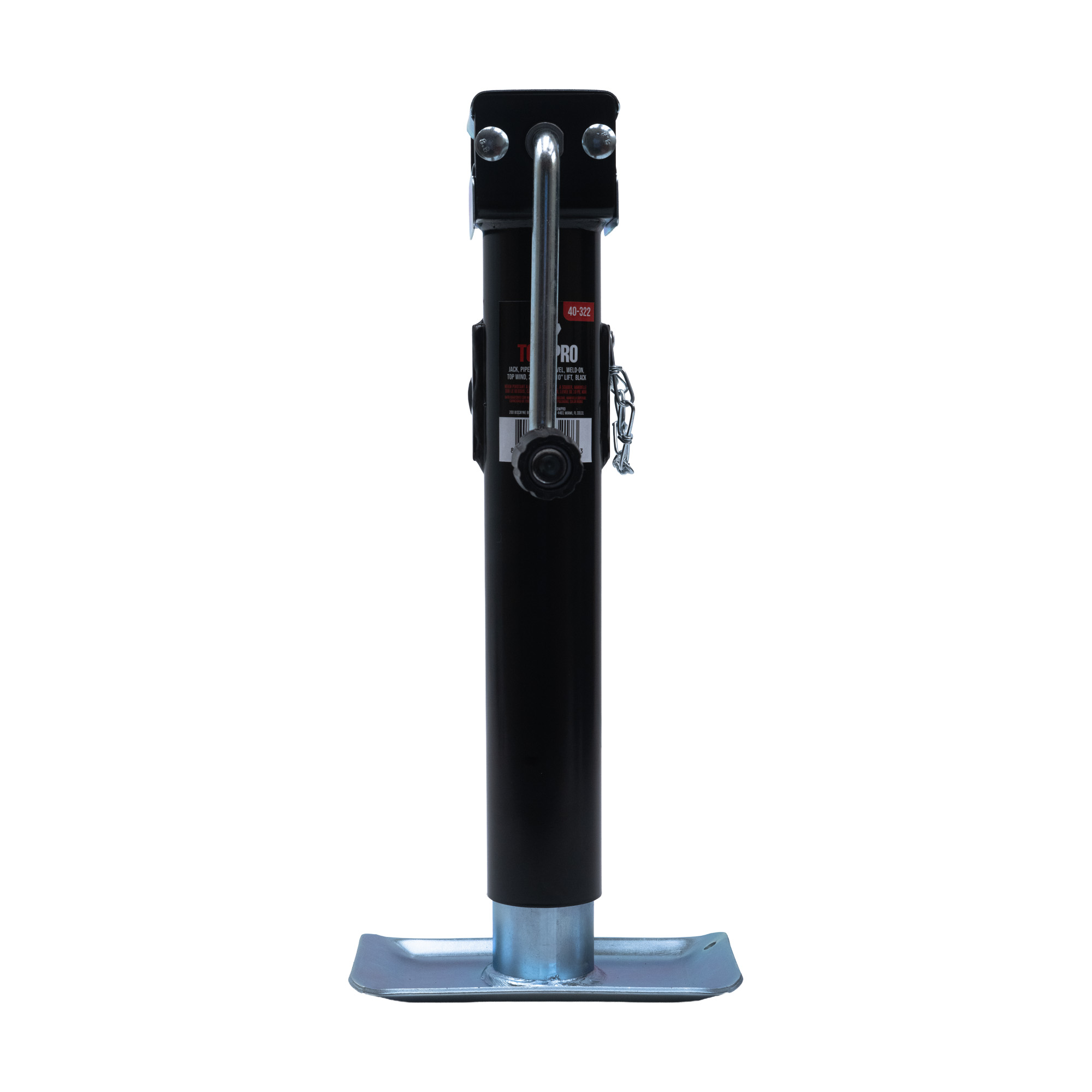 Trailer Jack Component | Jack | Pipe Mount Swivel | Weld-on | 40-322