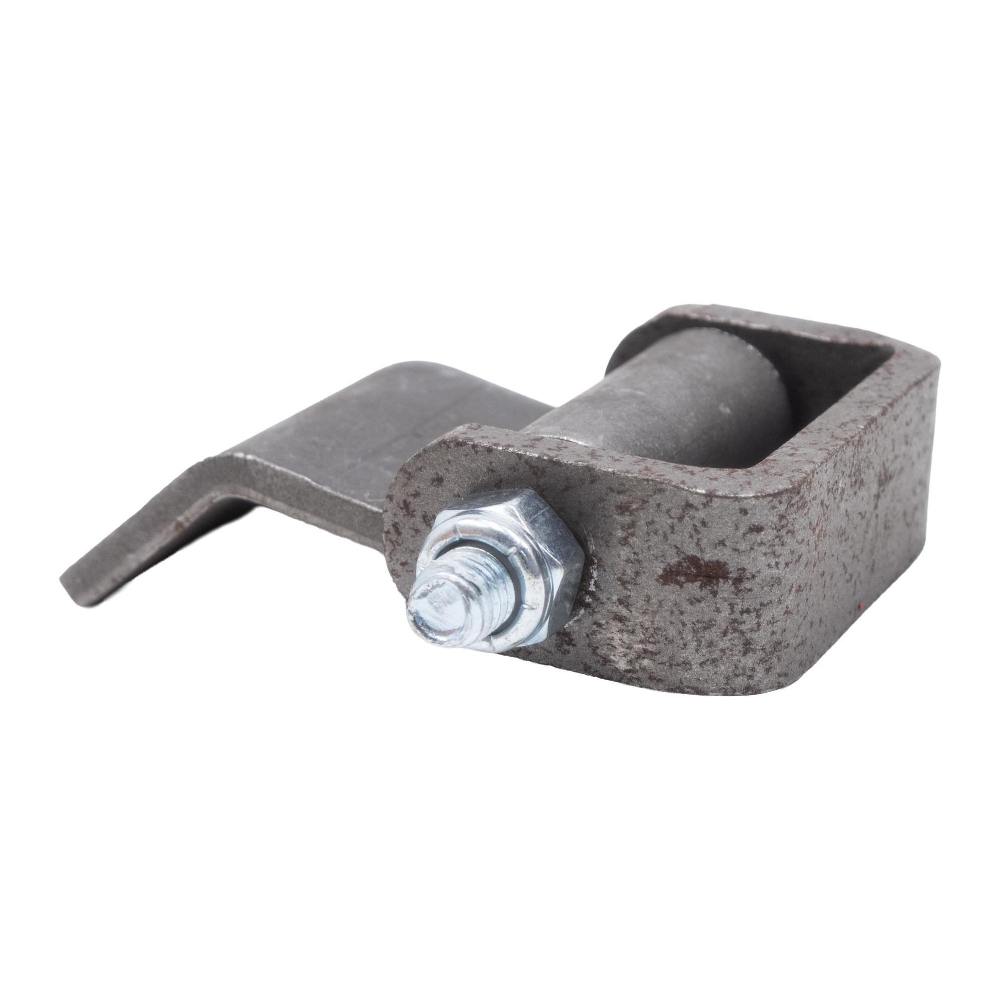 Trailer Body Hardware | Dump door hinge | raw steel | mill finish Left hand | 70-100