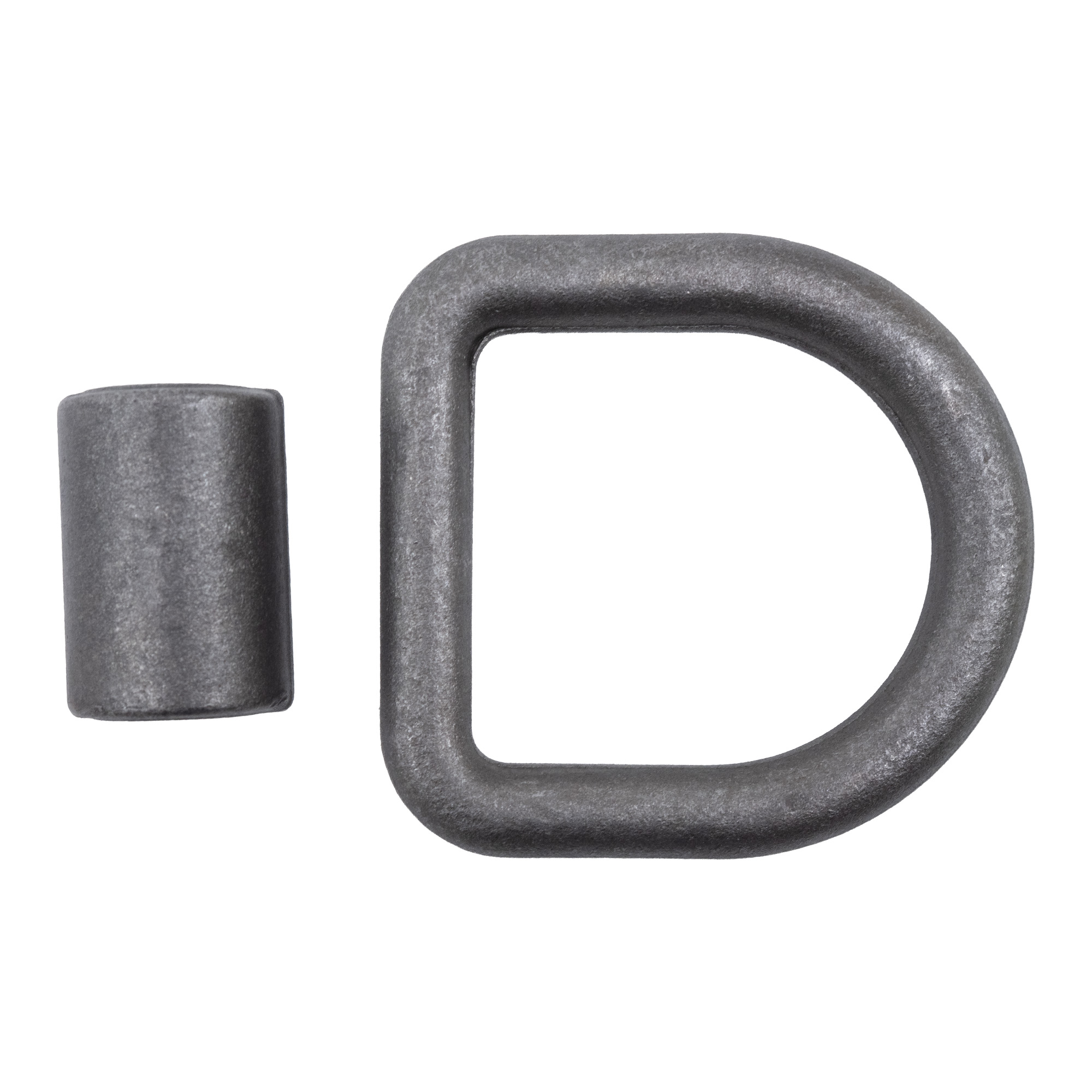 Trailer Body Hardware | D-Ring | 1/2" diameter | with weld-on mounting bracket | 80-301